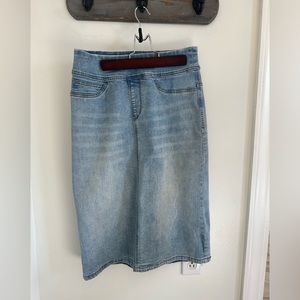 jean skirt